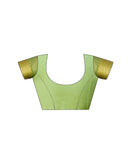 Light Green Chanderi Woven Saree