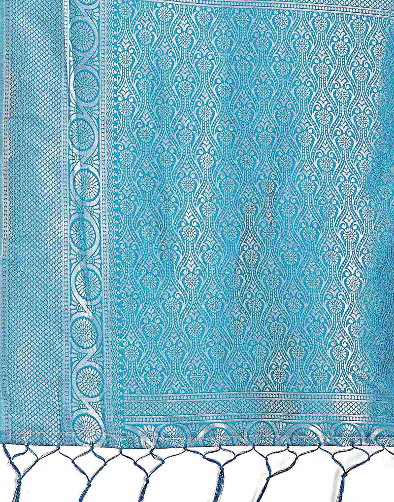 Yellow Silk Woven Kanjivaram Saree