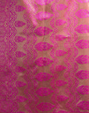 Dark Green Silk Woven Banarasi Saree