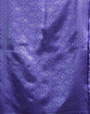 Violet Silk Woven Banarasi Saree