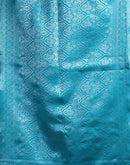 Parrot Green Silk Woven Banarasi Saree