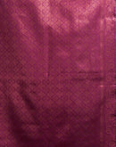 Mauve Silk Woven Banarasi Saree