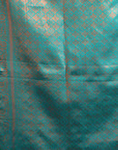 Parrot Green Silk Woven Banarasi Saree