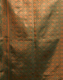 Pista Green Silk Woven Banarasi Saree