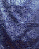 Grey Silk Woven Kanjivaram Saree