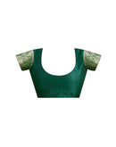 Green Silk Woven Patola Saree
