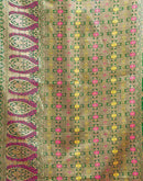 Pink Silk Woven Patola Saree