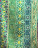 Magenta Silk Woven Patola Saree