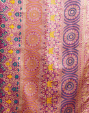 Green Silk Woven Patola Saree