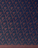 Blue Silk Printed Saree