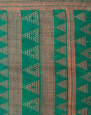 Green Silk Printed Saree