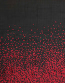 Black Cotton Blend Printed Saree