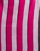 Pink Cotton Printed Saree