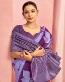 Light Purple Silk Woven Saree