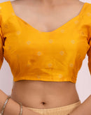 Wine Silk Woven Kanjivaram Saree