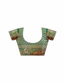 Green Silk Woven Banarasi Saree