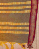 Yellow Silk Woven Kanjivaram Saree