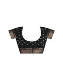 Black Silk Printed Saree