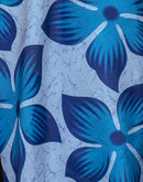 Sky Blue Khadi Printed Saree