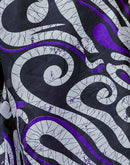 Purple Khadi Printed Saree
