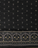 Black Silk Printed Saree