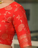 Yellow Silk Woven Banarasi Saree