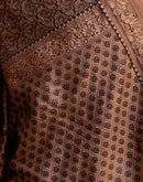Black Silk Woven Kanjivaram Saree