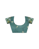 Beige Cotton Woven Saree