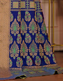 Magenta Silk Woven Patola Saree