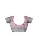 Multicoloured Cotton Floral Printed Saree