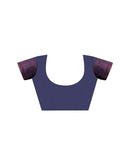 Beige Silk Woven Saree