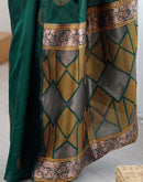 Green Silk Woven Saree