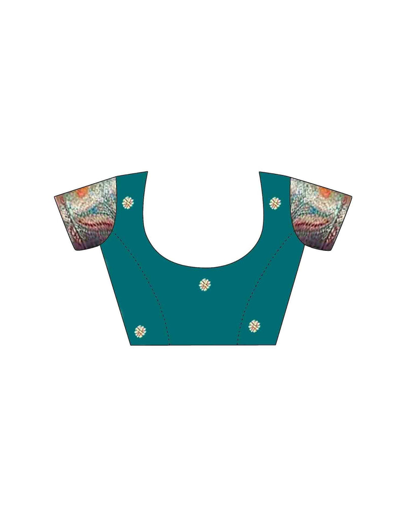 Wine Silk Woven Saree