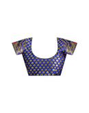 Blue Silk Woven Paithani Saree
