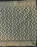 Black Silk Woven Banarasi Saree