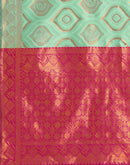 Green Silk Woven Banarasi Saree