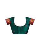 Green Silk Woven Patola Saree