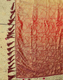 Red Silk Printed Saree