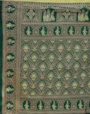 Pista Green Silk Woven Baluchari Saree