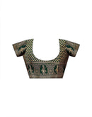 Pista Green Silk Woven Baluchari Saree