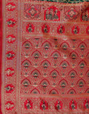 Dark Green Silk Woven Baluchari Saree