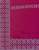 Rani Pink Shimmer Stone Work Swarovski Saree