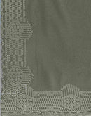 Olive Green Shimmer Stone Work Swarovski Saree
