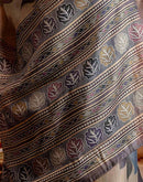 Mauve Cotton Printed Woven Saree