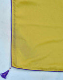 Lime Yellow Georgette Stone Work Swarovski  Saree
