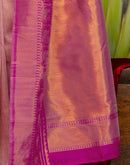Pink Silk Woven Kanjivaram Saree