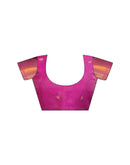 Pink Silk Woven Kanjivaram Saree
