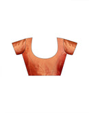 Peach Silk Woven Kanjivaram Saree
