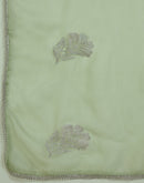 Light Mint Green Georgette Sequence Embroidery saree