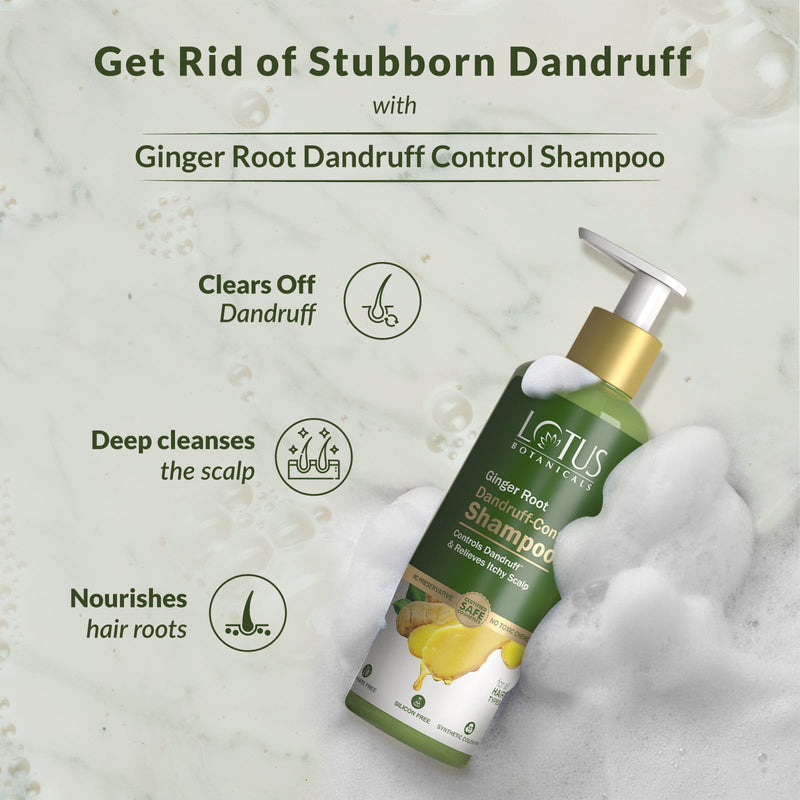 Ginger Root Dandruff-Control Shampoo